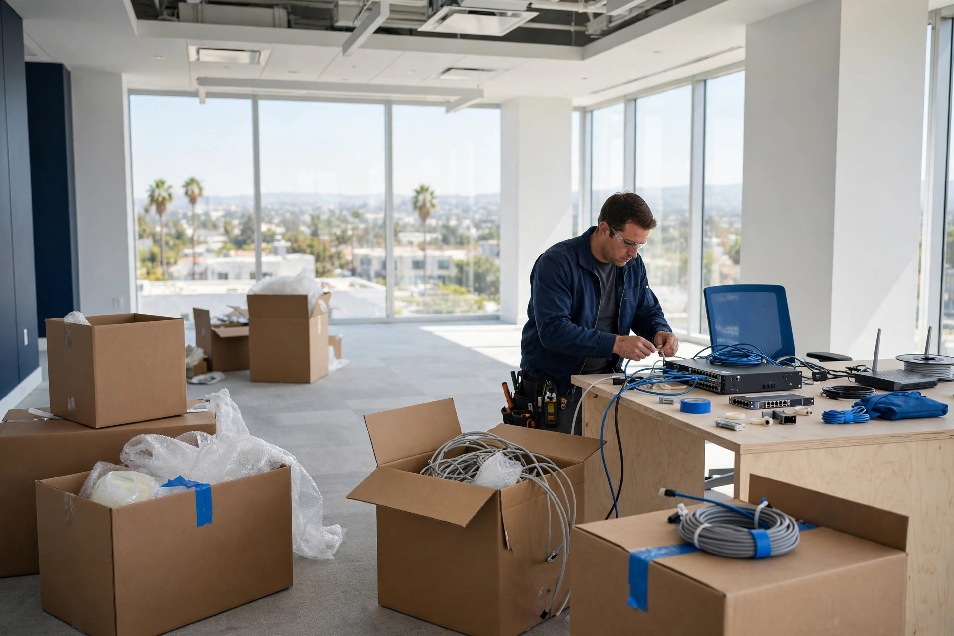 Office Moves & New Office IT Setup
